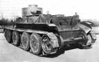 Medium Tank T3, one of the 
Christie tanks